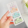 Grab Clip Hairpin Plastic Resin Handmade Lovely Geometric For Girls