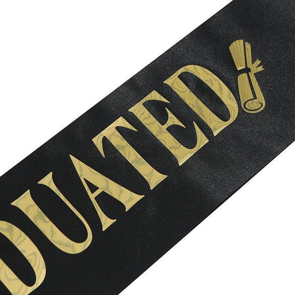 Graduation Shoulder Strap Decoration Satin Printing