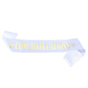 Graduation Shoulder Strap Etiquette Belt Party Belt Sardine Material Bronzing