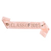 Graduation Shoulder Straps Etiquette Straps Glitter Cloth Bronzing Party Ribbons With Letters Numbers Text Style