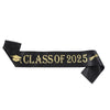 Graduation Shoulder Straps Etiquette Straps Glitter Cloth Bronzing Party Ribbons With Letters Numbers Text Style