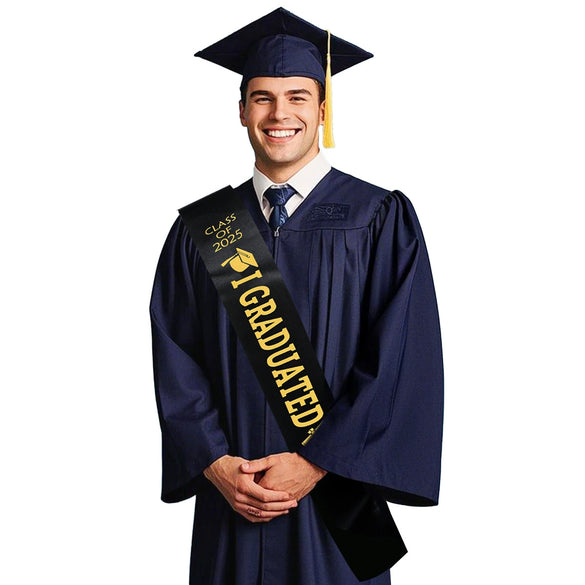 Graduation Strap Satin Semimanual And Semimechanical Honor Ribbon Belt