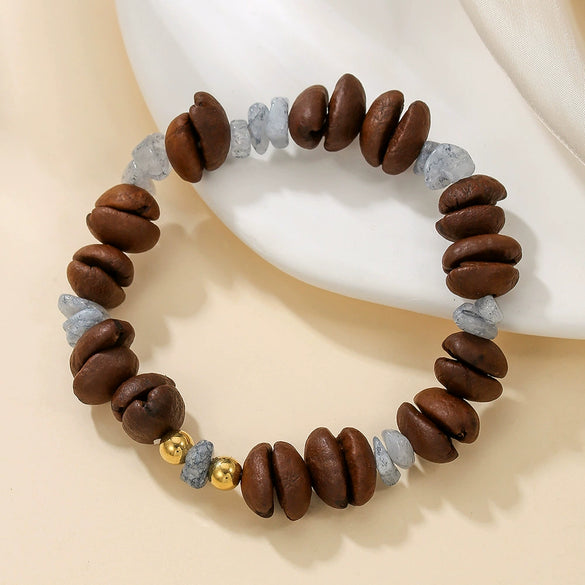 Gravel Geometric Casual Style Electroplated Bracelet