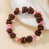 Gravel Geometric Casual Style Electroplated Bracelet