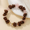Gravel Geometric Casual Style Electroplated Bracelet