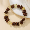 Gravel Geometric Casual Style Electroplated Bracelet