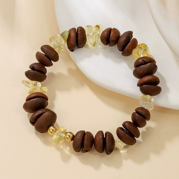 Gravel Geometric Casual Style Electroplated Bracelet