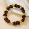 Gravel Geometric Casual Style Electroplated Bracelet