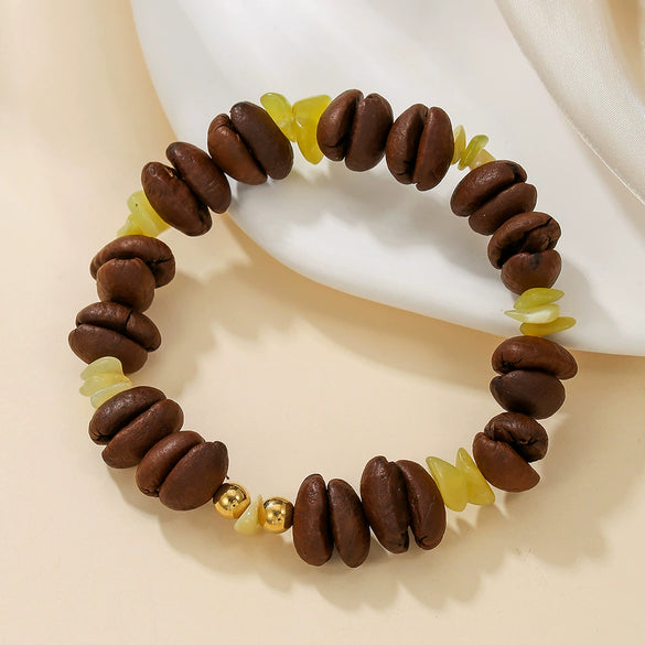 Gravel Geometric Casual Style Electroplated Bracelet