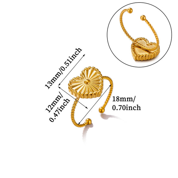 Green Leaf And Butterfly Ring With Dripping Oil Finish Simple Botanical Open Finger Ring For Women Wholesale