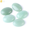 Green Semi Precious Stone Ring Shaped Ornament With Polished Finish For Home Decoration And Craft Display