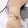 Guitar Headphone Charm Beads Jewelry Accessories Silverplated Copper Dripping Oil Style Compatible With Pandora Bracelets