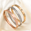 Gypsophila Stainless Steel Bracelet Electroplated 18K Gold Women's Jewelry