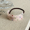 Hair Accessories Acetic Acid Geometric Full Diamond High Elastic Hair Ring Hair Rope