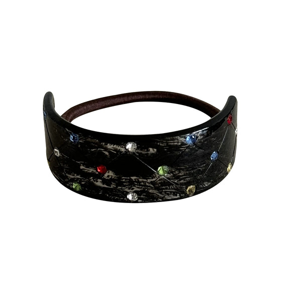 Hair Accessories Acetic Acid Geometric Full Diamond High Elastic Hair Ring Hair Rope