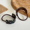 Hair Accessories Acetic Acid Geometric Full Diamond High Elastic Hair Ring Hair Rope