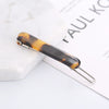 Hair Accessories Acetic Acid Hair Clip Women's Frog Buckle Leopard Print Rhinestone Sculpture Design