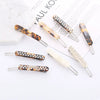 Hair Accessories Acetic Acid Hair Clip Women's Frog Buckle Leopard Print Rhinestone Sculpture Design