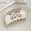 Hair Accessories Acetic Acid Handmade Cartoon Animal Semiround Puppy Cat Hairpin Clip