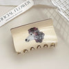 Hair Accessories Acetic Acid Handmade Cartoon Animal Semiround Puppy Cat Hairpin Clip
