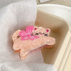 Hair Accessories Acetic Acid Handmade Cartoon Animals Style Hair Grab Clip For Women