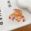 Hair Accessories Acetic Acid Handmade Pumpkin Shape For Women