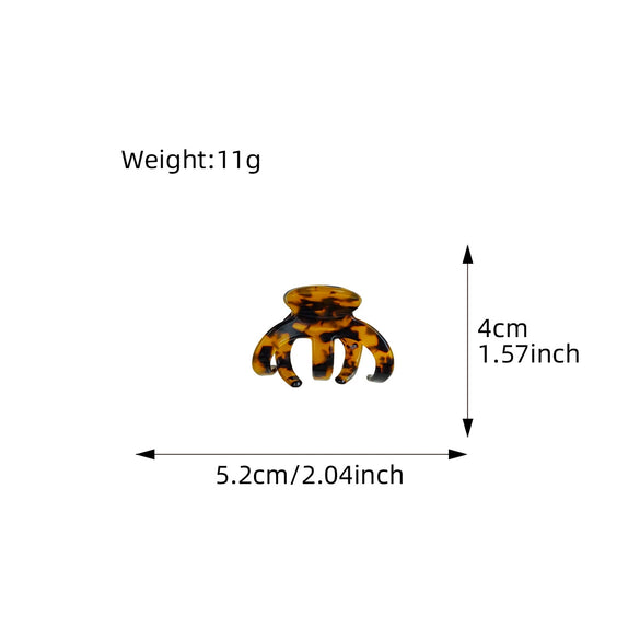 Hair Accessories Acetic Acid Handmade Pumpkin Shape For Women