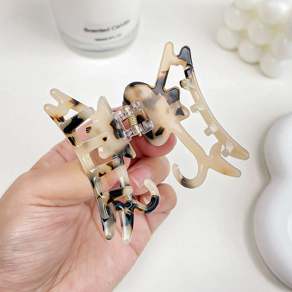 Hair Accessories Acetic Acid Handmade Shark Clip For Girls