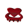 Hair Accessories Acetic Acid Heartshaped Printing Hair Grab