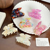 Hair Accessories Acetic Acid Hollow Butterfly Highend Diamond Hair Clip