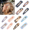 Hair Accessories Acetic Acid Plate Handmade Marble Effect Hairpin Side Clip Candy Color