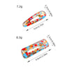 Hair Accessories Acetic Plate Wave Dot Square Drop Shape Handmade Side Clip For Women