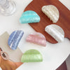 Hair Accessories Acrylic Geometric Handmade Shark Clip For Women
