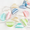 Hair Accessories Acrylic Geometric Handmade Shark Clip For Women