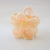 Hair Accessories Acrylic Skeleton Clip Spring And Summer Candycolored Flower Hairpin Baking Paint Women's