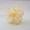 Hair Accessories Acrylic Skeleton Clip Spring And Summer Candycolored Flower Hairpin Baking Paint Women's
