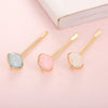 Hair Accessories Alloy Fat Clip Electroplating Geometric Design For Women