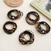 Hair Accessories Alloy Handmade Simple High Elasticity Round Love Square Head Rope