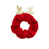 Hair Accessories Cartoon Antlers Plush Hair Rope Hair Ring Handmade Fabric High Elasticity Festive Elements
