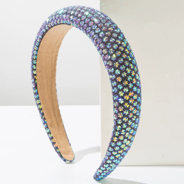 Hair Accessories Cloth Diamond Headband For Women