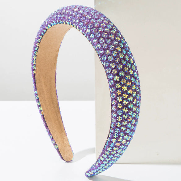 Hair Accessories Cloth Diamond Headband For Women