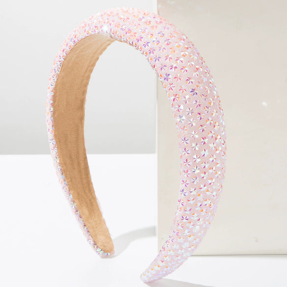 Hair Accessories Cloth Diamond Headband For Women