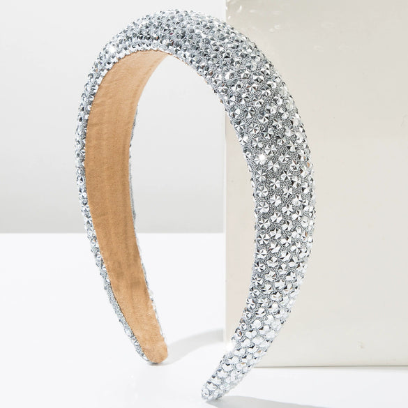 Hair Accessories Cloth Diamond Headband For Women