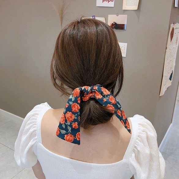 Hair Accessories Cloth Floral Handmade