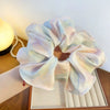 Hair Accessories Cloth Handmade Folded Large Intestinal Shape For Women