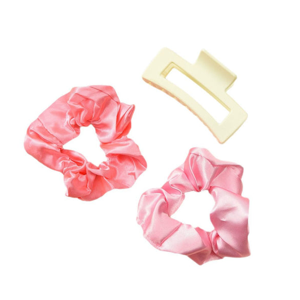 Hair Accessories Cloth Handmade High Elasticity Hairpin And Hairband Set