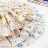 Hair Accessories Cloth Handmade Oversized Floral Hair Ring Pleated Lace Hair Rope Hair Strap