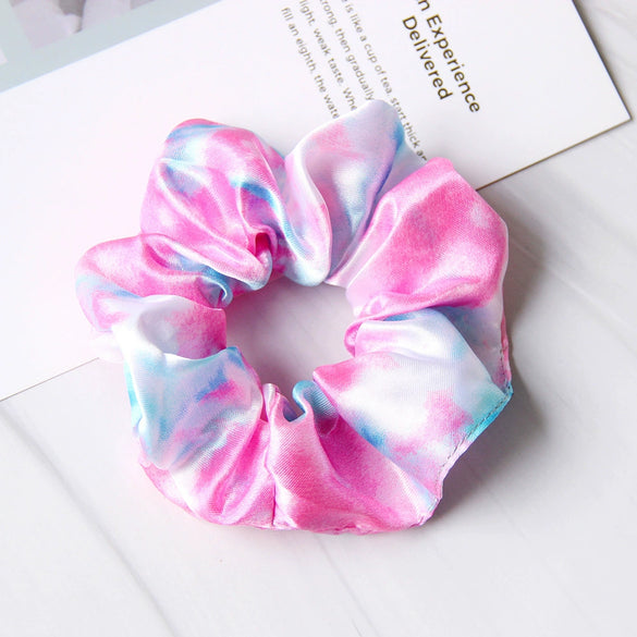 Hair Accessories Cloth Knitting Tiedye For Kids And Adults