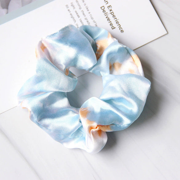 Hair Accessories Cloth Knitting Tiedye For Kids And Adults