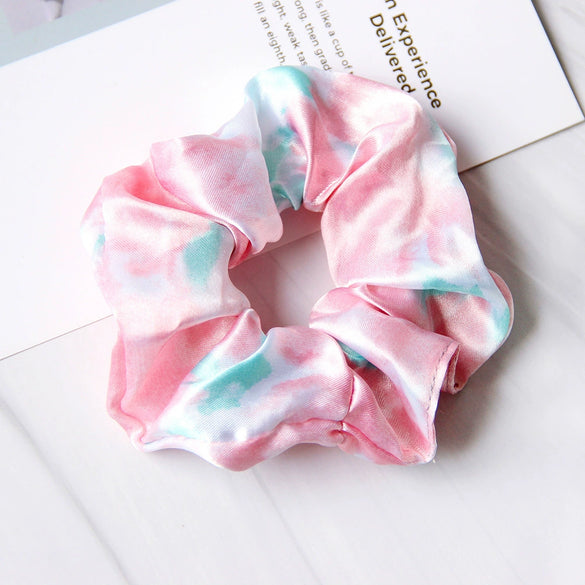 Hair Accessories Cloth Knitting Tiedye For Kids And Adults